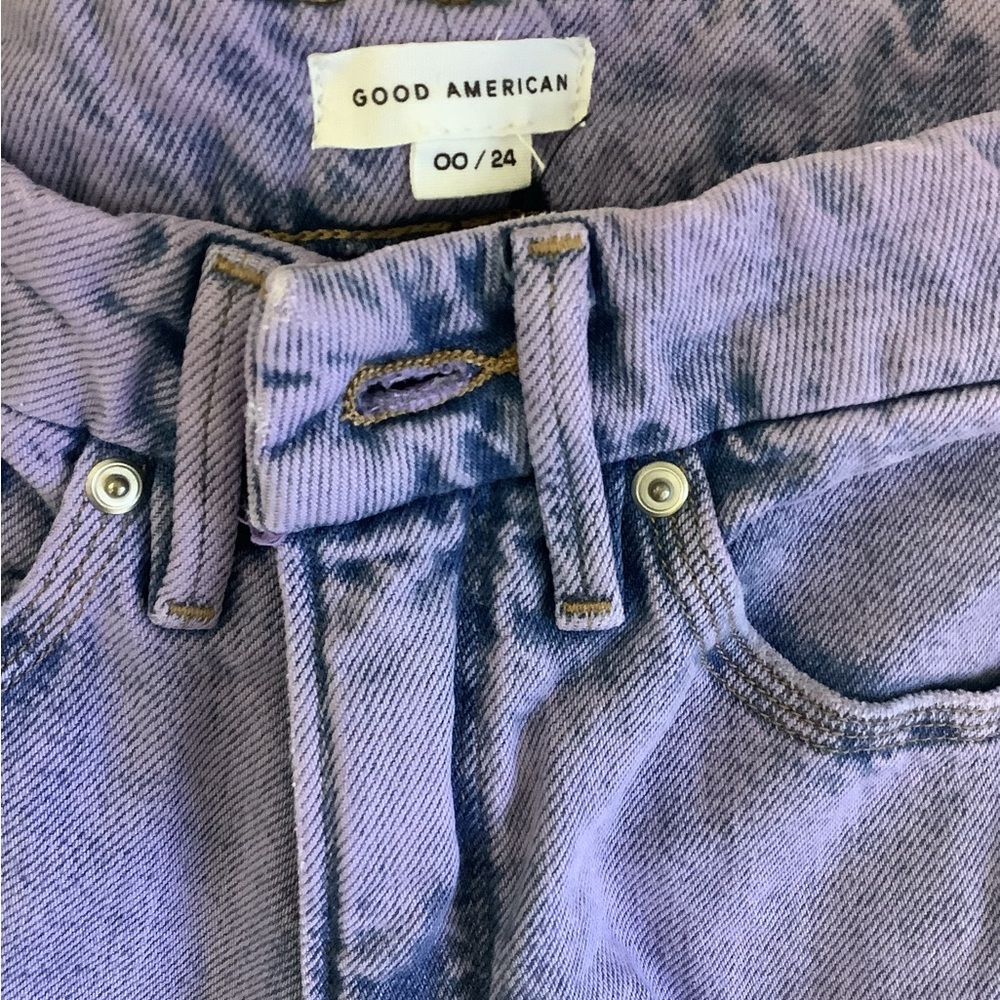 Good American Extreme Ripped Jeans 00-24 - Picture 3 of 4